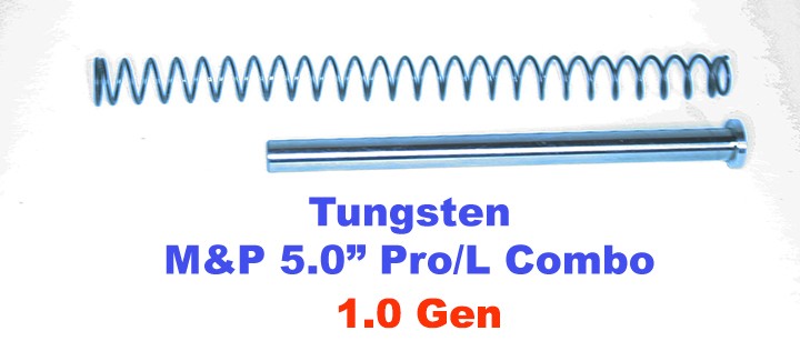 CARVER Tungsten Uncaptured Guiderod Combo - 1.0 M&P 5.0"