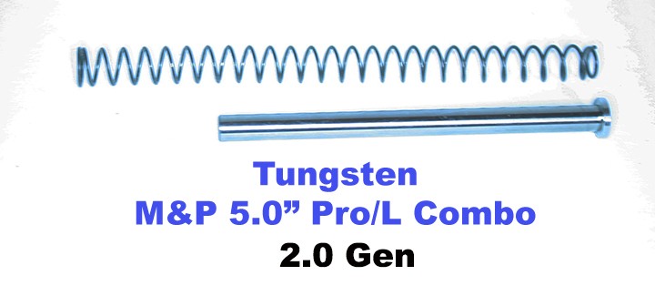 CARVER Tungsten Uncaptured Guiderod Combo - 2.0 M&P 5.0"