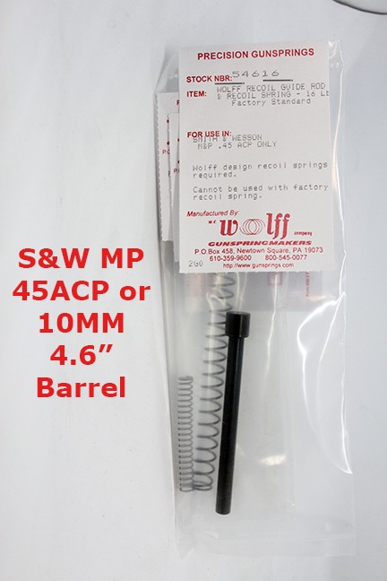 Wolff Guiderod & Spring Combo (16 lb) for S&W M&P .45/10MM