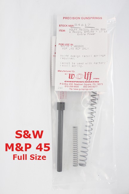 Wolff Guiderod & Spring Combo (17 lb) for S&W M&P .45/10MM