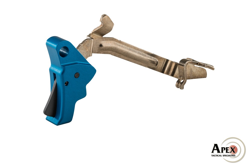 Apex Action Enhancement Blue Trigger & Gen 3 Trigger Bar for Glock