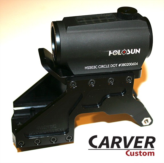 CARVER Hunter Holosun/T-2  Mount For Glock 
