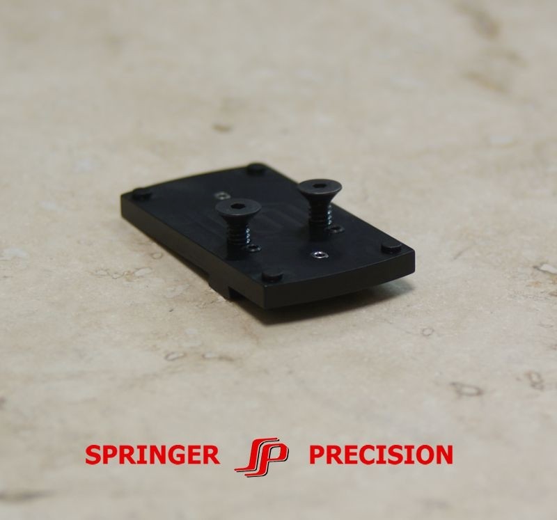 Springer Precision XD/XDM 4.50" Dr/Burris/Venom/Viper/RMR Dovetail Mount