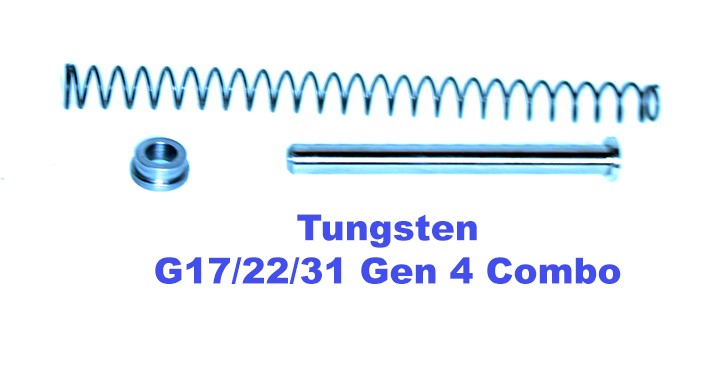 CARVER Tungsten Uncaptured Gen 4 G17/22/31 Guiderod Combo