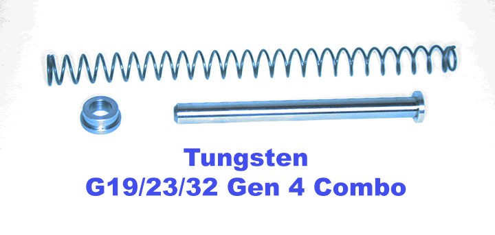 CARVER Tungsten Uncaptured Gen 4 G19/23/32 Guiderod Combo