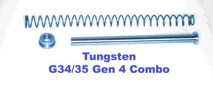 CARVER Tungsten Uncaptured Gen 4 G34/35/40/41 Guiderod Combo