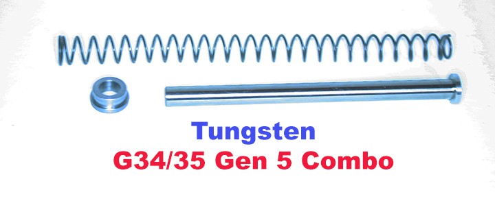 CARVER Tungsten Uncaptured Gen 5 G34/35 Guiderod Combo