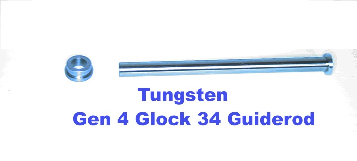 CARVER Tungsten Uncaptured Gen 4 G17/22 Guiderod 