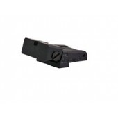 Dawson Black Adjustable Rear Sight For Glock